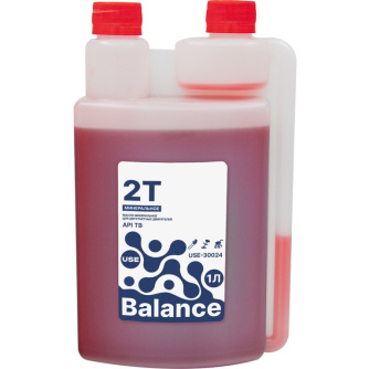 Купить Масло USE Balance 2-х тактное минеральное API TВ 1 л с дозатором   USE-30024 фото №1